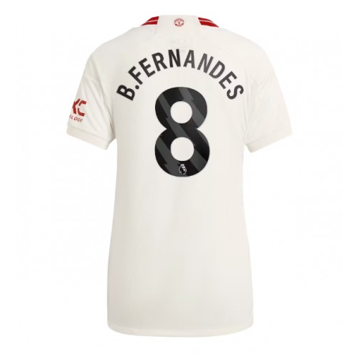 Maillot de foot Manchester United Bruno Fernandes #8 Troisième Femmes 2023-24 Manches Courte